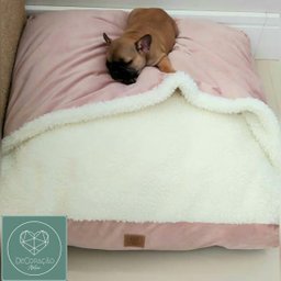 Cama Cave XG 100x100:Rose gold com marfim quadrada - 4