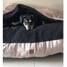 Cama Cave XG 100x100:Rose gold com preto quadrada - 1