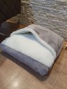 Ver imagem 3 de Cama Cave XG 100x100:Avelã com marfim quadrada