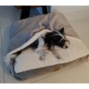 Ver imagem 4 de Cama Cave XG 100x100:Avelã com marfim quadrada