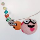 Ver imagem 3 de Kit para Montar em Casa: Emojis em Luminária de Bolinhas de Luz Cormilu Led, À Pilha, 10 Bolas, 1.5m
