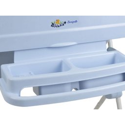 Kit Banheira de Bebê com Trocador Suporte Redutor de Assento Saboneteira Millenia + Burigotto - Baby - 4