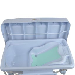 Kit Banheira de Bebê com Trocador Suporte Redutor de Assento Saboneteira Millenia + Burigotto - Baby - 3