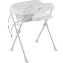 Ver imagem 1 de Kit Banheira de Bebê com Trocador Suporte Redutor de Assento Saboneteira Millenia + Burigotto - Bran