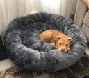 Ver imagem 1 de Cama Nuvem M 60x60:Cinza Escuro Pelúcia