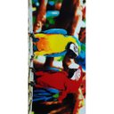 Ver imagem 1 de Toalha de Praia Margex Microfibra Estampada Araras Amarela/Vermelha