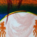 Ver imagem 2 de Toalha de Praia Margex Microfibra Estampada Fim de Tarde Amarelo