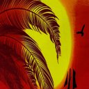 Ver imagem 3 de Toalha de Praia Margex Microfibra Estampada Fim de Tarde Amarelo