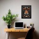 Ver imagem 1 de Quadro Gamer - Keep Out Gamer Zone 45x34cm - com Vidro:moldura Preta