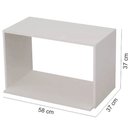 Ver imagem 6 de Nicho Microondas 100% MDF Branco