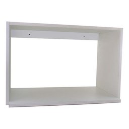 Nicho Microondas 100% MDF Branco - 4