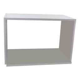 Nicho Microondas 100% MDF Branco - 3
