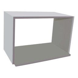 Nicho Microondas 100% MDF Branco - 1