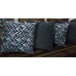 Kit 4 Capas de Almofadas Decorativas Jacquard/Chenille - 1