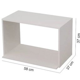 Nicho Suporte para Micro-ondas Nicho 100%MDF Branco - 5