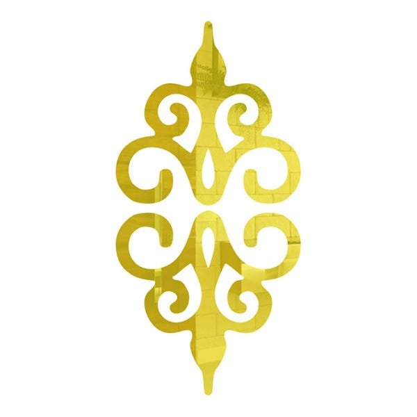 Espelho Decorativo Lotus - Dourado - 2