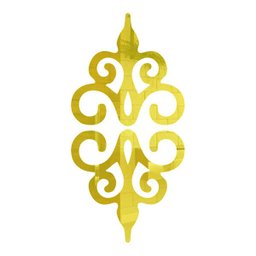Espelho Decorativo Lotus - Dourado - 2