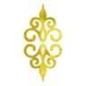 Espelho Decorativo Lotus - Dourado - 2
