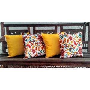kit de 4 capas de almofadas decorativa