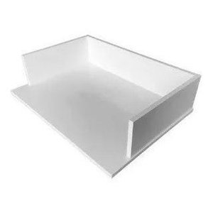 Nicho Micro-ondas Prateleira Branco MDF 58x15x37