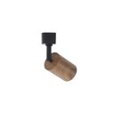 Ver imagem 3 de Spot Direcionável para Trilho Eletrificado Nordecor Holzi Mr16 Gu10 Bivolt Imbuia / Preto 6604