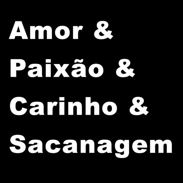 Quadro Amor & Paixão & Carinho & Sacanagem 20X20 - 2