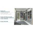 Ver imagem 5 de Guarda Roupa Canto Closet sem Portas 3 Peças, 6 Gavetas, 4 Cabideiros Prime Luciane Móveis