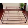 Cama Casal Robusta Aço Ferro Tamanho Queen 158cmx198cm Cor Rosê Estilo Industrial Ca-03 - 2