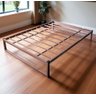 Cama Casal Robusta Aço Ferro Tamanho Queen 158cmx198cm Cor Rosê Estilo Industrial Ca-03 - 3