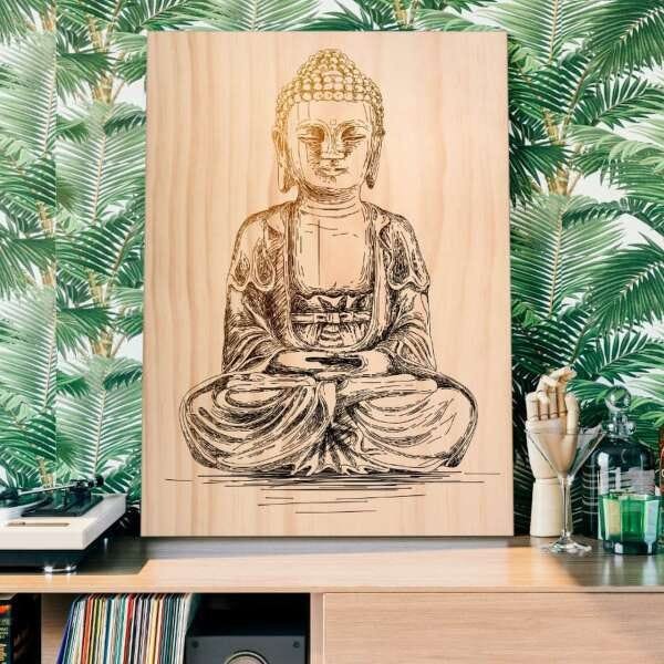 Quadro Buda 50x70 - 1