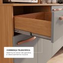 Ver imagem 7 de Cozinha Modulada Barcelona 100% MDF Móveis Home | 11 Portas + 1 Gaveta