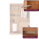 Ver imagem 6 de Guarda Roupa Casal Severo 100% MDF 4 Portas e 2 Gavetas com Pés Yescasa