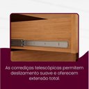 Ver mais imagens de Guarda Roupa Casal Severo 100% MDF 4 Portas e 2 Gavetas com Pés Yescasa