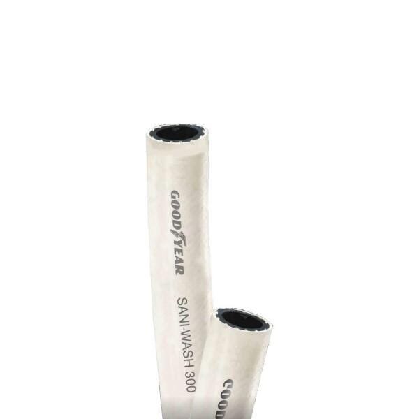 Mangueira Borracha Sanitaria Saniwash 300psi Branca 3/4 20mt - 1