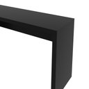 Ver imagem 4 de Escrivaninha Mesa para Escritório e Home Office 127x46,5cm Me4135 Tecnomobili Preto