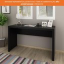 Ver imagem 6 de Escrivaninha Mesa para Escritório e Home Office 127x46,5cm Me4135 Tecnomobili Preto