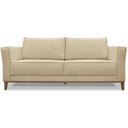 Ver imagem 7 de Sofa Balli 2 Lugares 190cm Pes Madeira Linho 222 Dourado Ezz