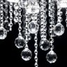 Lustre para Cozinha, Sala, Quarto, Hall em Cristal Base30x30 - 3