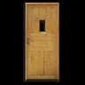 Kit Porta De Madeira Entrada Eco 2,10 X 0,80 Esquerda Linha Uni - 1