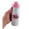 Garrafa Térmica Inox Infantil Adulto Suco Água Chá Escola Academia Smile - 3