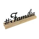 Ver imagem 2 de Enfeite De Mesa Palavra Família Letreiro Decorativo Sala Quarto Vitrine