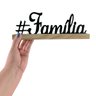 Enfeite De Mesa Palavra Família Letreiro Decorativo Sala Quarto Vitrine - 6