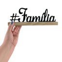 Ver imagem 6 de Enfeite De Mesa Palavra Família Letreiro Decorativo Sala Quarto Vitrine