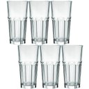 Ver imagem 1 de Conjunto 6 Copos Long Para Drinks Cerveja Transparente Bristol 340ml De Vidro Nadir