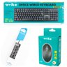 Kit Pc Weibo Teclado USB Fc 530 + Mouse Eibo M36 com Fio USB + Hub Alta Velocidade - 1