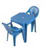 Mesa Infantil Ursinho Com 02 Cadeiras Plásticas Várias Cores - 1