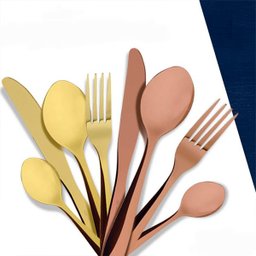 COLHER CHA LOVERS GOURMET MIX COBRE - 3 PECAS - 3