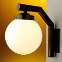 Ver imagem 1 de Ideal Arandela Preta em Aço Fosfatizado 215 Com Vidro B-15