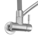 Ver imagem 4 de Torneira Cozinha Gourmet Parede Flexível Extensível Cinza