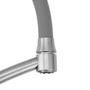 Ver imagem 5 de Torneira Cozinha Gourmet Parede Flexível Extensível Cinza